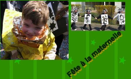 Fête à l'école matenelle