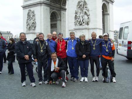 Les marathoniens à Paris