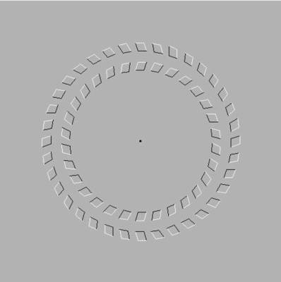 Effet d'optique.