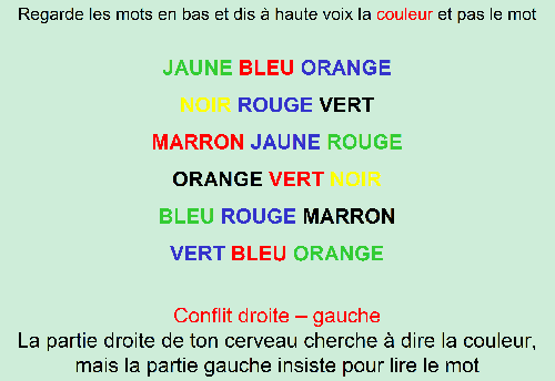 Conflit droite-gauche!!