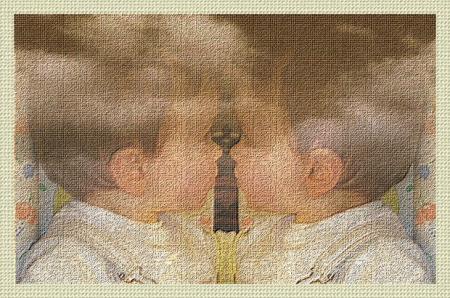 Une vieille toile