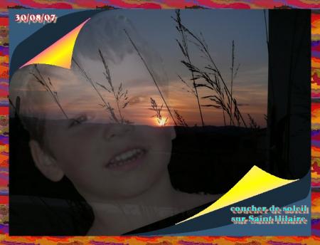 coucher de soleil