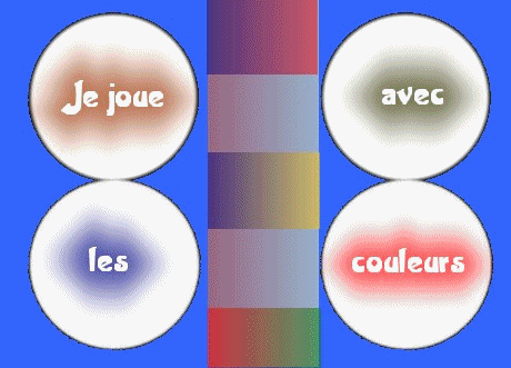 Je joue avec les couleurs
