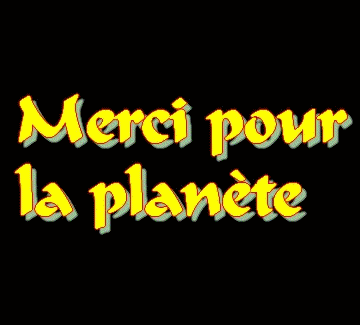 Pour la planète