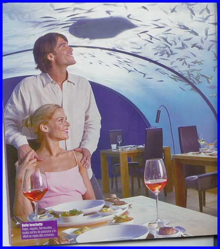Un restaurant qui touche le fond!