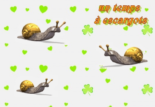 Un temps à escargots