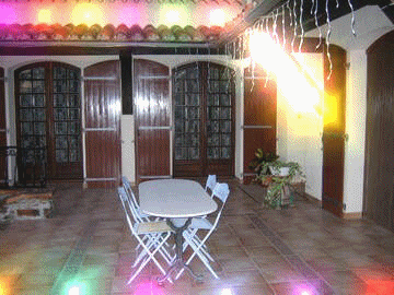 Noël sur la terrasse
